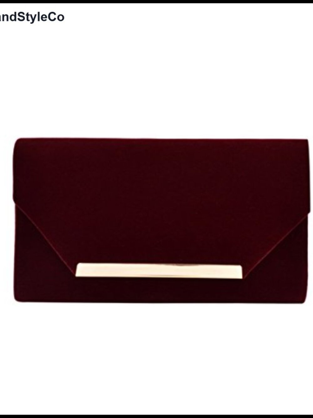 Elegant Velvet Clutch Evening Bag Magnetic Flap Removable Chain Strap